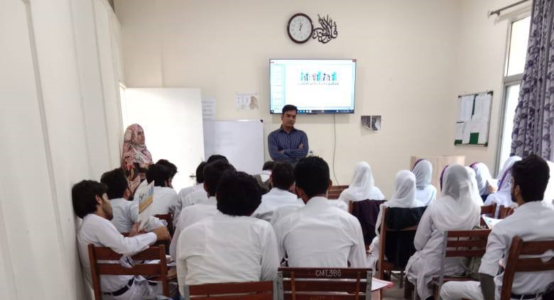 Informative Session at PIMS Medical College,
                                        Islamabad